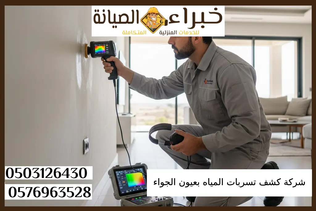 شركة كشف تسربات المياه بعيون الجواء